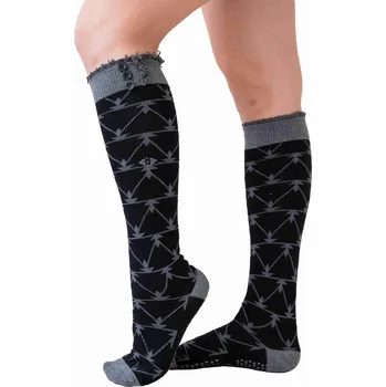 Podkolenky na jógu Tavi Noir Selah Arrow Ebony, Velikost M (39 - 42,5)