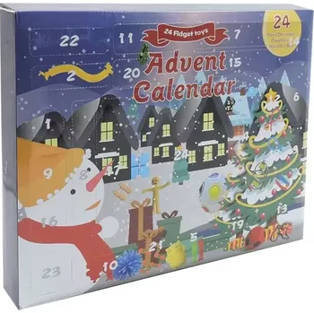 Kalendář Adventní kalendář 24 okýnek
