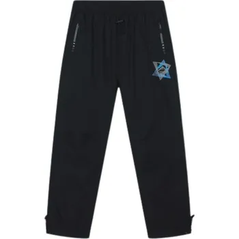 Chlapecké kalhoty DĚTSKÉ ZATEPLENÉ KALHOTY černé DK8505 (Dětské zateplené šusťákové kalhoty)