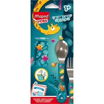 Příbor Příbor Maped Miniz Jungle Fever - 2 ks