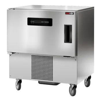 Mraznička REDFOX - SHFN 0511 KL LED Šoker 5x GN 1/1 s kolečky a LED osvětlením