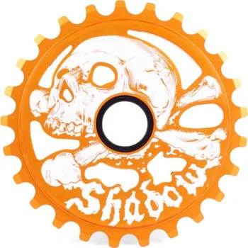 Převodník na kolo BMX převodník Shadow CRANIUM oranžová 25T