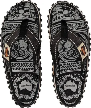 Pánské žabky Žabky Gumbies Islander Midnight Black Velikost bot (EU): 40 / Barva: černá