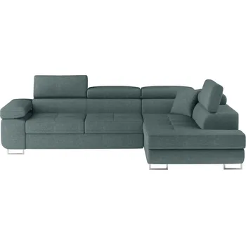 Sedací souprava Rozkládací rohová sedačka MENDON 24, šedá látka, pravá +možnost VÝNOSU + vyzvednutí ZDARMA