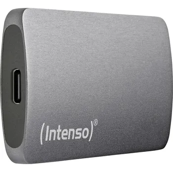 Externí pevný disk Intenso 1 TB, externí SSD disk, USB-C® USB 3.2 (Gen 2x2), antracitová
