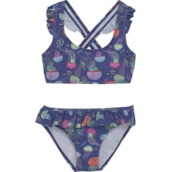 Dívčí plavky Dívčí dvoudílné plavky s volánky Color Kids Medúzy 92