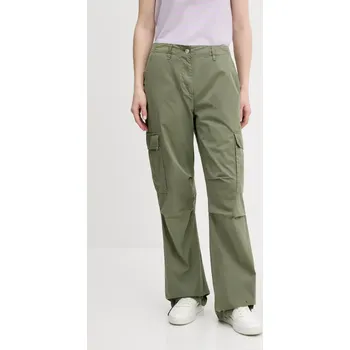 Dámské kalhoty Kalhoty Tommy Jeans DW0DW20350 zelená 91X, vel. 27/30