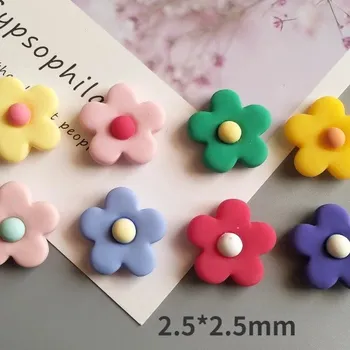 Dekorativní magnet Barevné květinové magnety na lednici | dekorace 10 ks - 10ks F