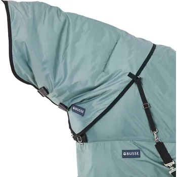 Deka pro koně BUSSE Krční díl Flexible Pro BUSSE, 100 g, silver pine/black Délka zad: L