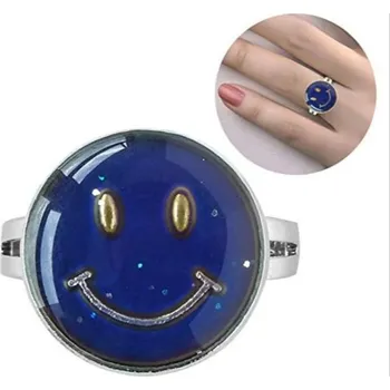 Prsten Trendy měnící nastavitelný prsten nálady pro děti | prsten, šperk - 15