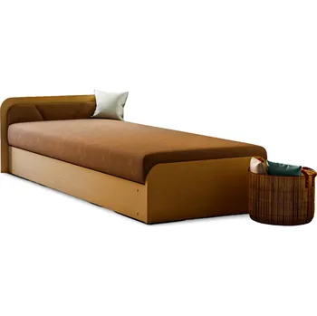 Pohovka Válenda EULALIA 09, hnědá/hnědá, levá +možnost VÝNOSU + vyzvednutí ZDARMA