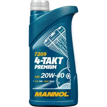 Provozní kapalina MANNOL motorový olej 4T PREMIUM 20W40 1L MA2 (7209) (20) (MANNOL motorový olej 4T PREMIUM 20W40 1L MA2 (7209) (20))