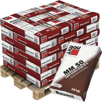 Omítka Baumit MM 50 zdicí malta 750kg (1 paleta)