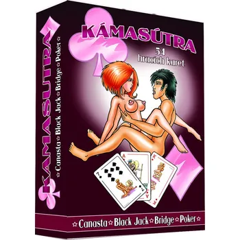 Žertovný předmět Žolíkové karty, KAMASÚTRA, 1 bal.