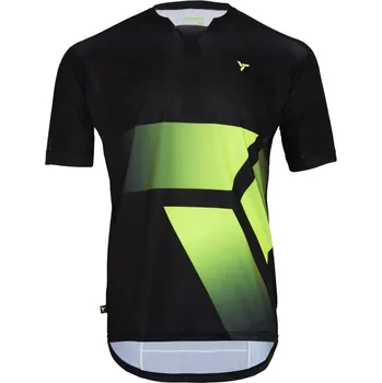 cyklistický dres Dres SILVINI Gallo - černo/zelený Velikost: 4XL, Varianta: black/green
