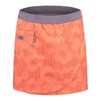 Dámská sukně Maloja SUKNĚ GERMERM DEEP BLACK GRID M