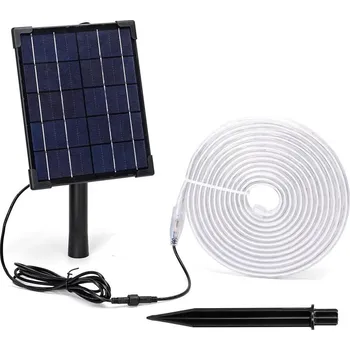 Venkovní osvětlení Aigostar - LED RGB Stmívatelný solární pásek LED/5W/3,2V 5+2m IP65 + DO