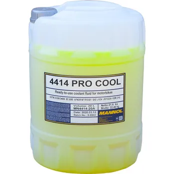 Chladič motoru MANNOL chladící kapalina PRO COOL 20L motocyklový (-40ST.C/+135ST.C) připraveno k použití (48) (MANNOL chladící kapalina PRO COOL 20L motocyklový (-40ST.C/+135ST.C) připraveno k použití (48))