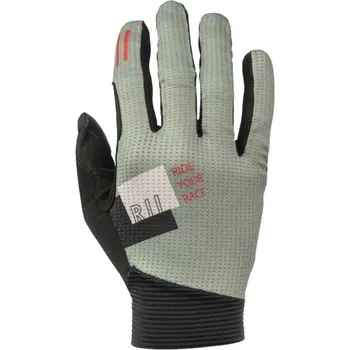 Cyklistické rukavice R2 Vallnord ATR55F - zelená - L - 2025