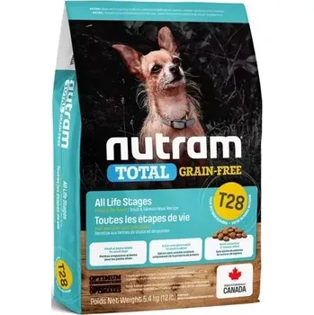 Krmivo pro psa T28 Nutram Total Grain Free Small Breed Salmon Trout Dog 5,4kg+DOPRAVA ZDARMA+masíčka Perrito 50g! (AKČNÍ BONUS 50KČ + SLEVA PO REGISTRACI / PŘIHLÁŠENÍ!)