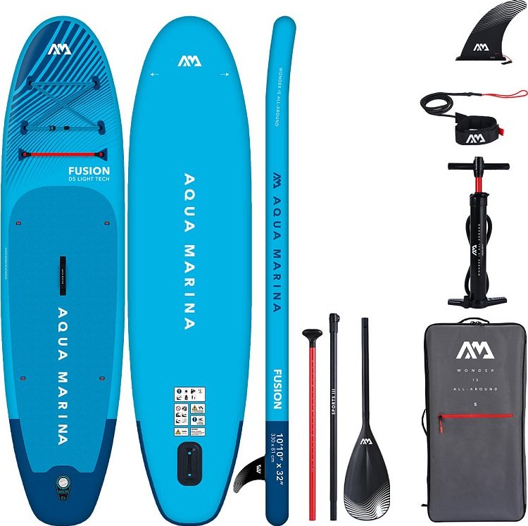 Paddleboard AQUA MARINA FUSION 10'10 BLUE - varianta: základní sada