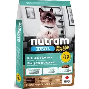 Krmivo pro kočku I19 Nutram Ideal Sensitive Cat 2x5,4kg+myška +DOPRAVA ZDARMA (+ SLEVA PO REGISTRACI / PŘIHLÁŠENÍ!)