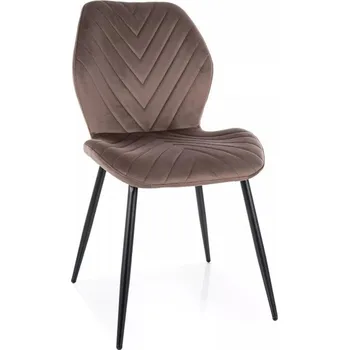 Jídelní židle Židle jídelní cappuccino MIKE VELVET