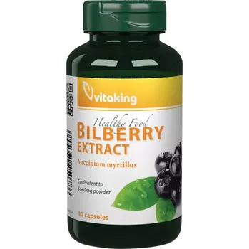 Fitness strava Vitaking Bilberry Extract 470 mg 90 kapslí