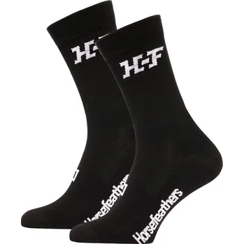 Horsefeathers Jam Youth Long Socks - black - 32-34 - 2025