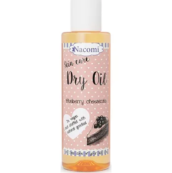 Tělový olej Nacomi Massage Oil vyhlazující tělový olej s vůní brusinek, 150 ml