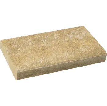 plotová tvarovka Deska zákrytová BEST I rovná pro sloupky sand 300×500×60 mm