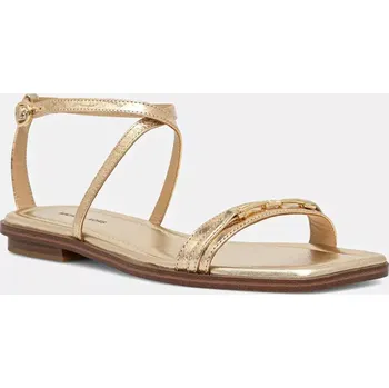 Dámské sandále Kožené sandály MICHAEL Michael Kors Lena dámské, zlatá barva, 40S5LEFS1M.740 10Y, EUR 38