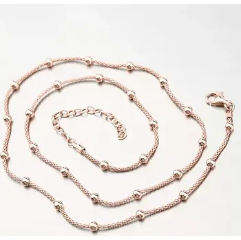 Náhrdelník Dámský náhrdelník stříbro 925 v barvě N2100004-0850-SLX délka 50 cm