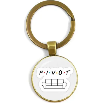 Friends přívěsek na klíče, klíčenka s motivem ze seriálu Přátelé | klíčenka, dárek - 24