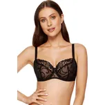 Soft krajková podprsenka Fiore černá 70G
