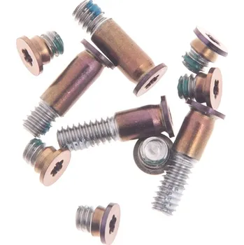 Náhradní kryt pro mobilní telefon Náhradní šroubky (sada 10ks) pro Apple MacBook Air 13 A1932 / A2179 - Rose Gold růžové - kvalita A+