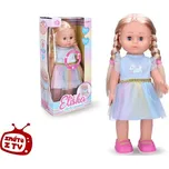 Wiky Eliška chodící a zpívající panenka 41 cm, modré šaty