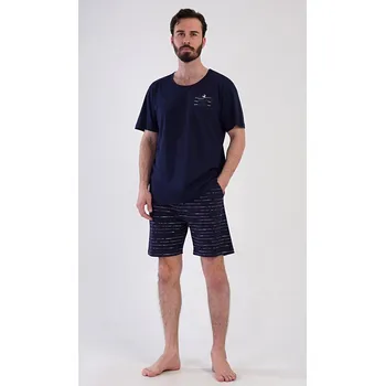 Pánské pyžamo Pánské pyžamo šortky SURF L - vyrobeno v EU