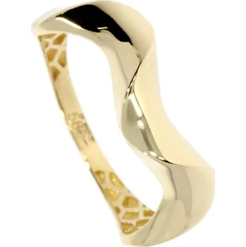 Šperk Zlatnictví Helios Prsten zlatá vlnka Velikost: 56, Váha: 1,45g