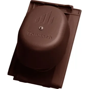 Střešní krytina Komplet odvětrání Tondach Contiton 12 -engoba/tmavě hnědá