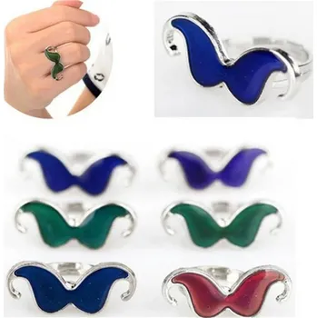 Prsten Trendy měnící nastavitelný prsten nálady pro děti | prsten, šperk - 24