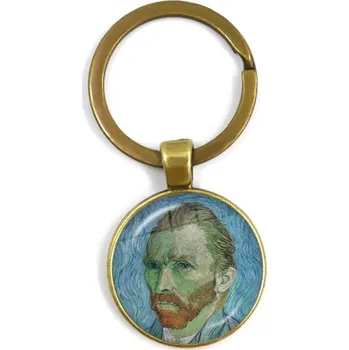 Klíčenka s motivem Van Gogh děl | stylová klíčenka, přívěsek na klíče - 24