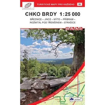 Brdy CHKO 1:25 000 Turistická mapa - Geodézie On Line