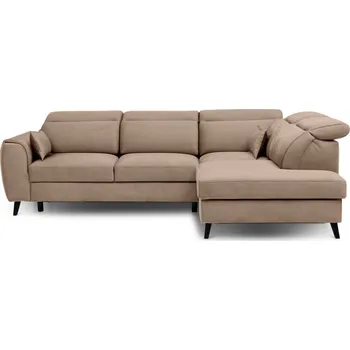 Sedací souprava Rohová sedačka INMUTEF 23, pravá, béžová látka +možnost VÝNOSU + vyzvednutí ZDARMA