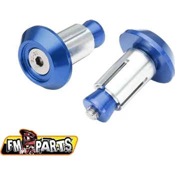 Osvětlení pro motocykl FM-PARTS koncovky řidítek/víčka/zátky hliník barva světle modrá (FM-PARTS koncovky řidítek/víčka/zátky hliník barva světle modrá)