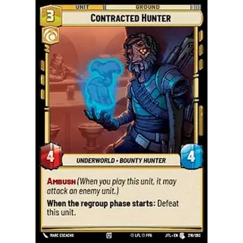 Sběratelská karetní hra Contracted Hunter 216/202 - Jump to Lightspeed Typ karty: Standard
