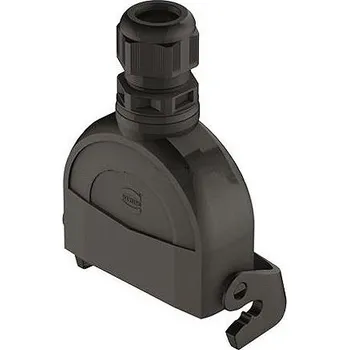 Síťový konektor Pouzdro napájecího konektoru, řada: Han-Eco, orientace těla: přímý 16 A, Kabelová montáž, 16A