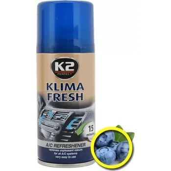 Autokosmetika K2 Čistič klimatizace Fresh Blueberry 150ml
