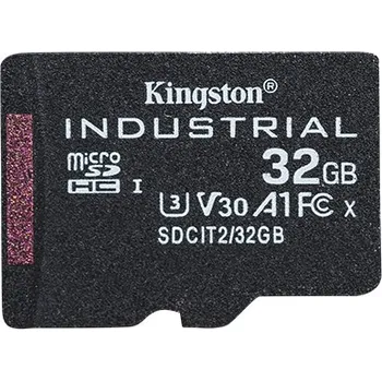 Paměťová karta Kingston Industrial/micro SDHC/32GB/UHS-I U3 / Class 10 SDCIT2/32GBSP