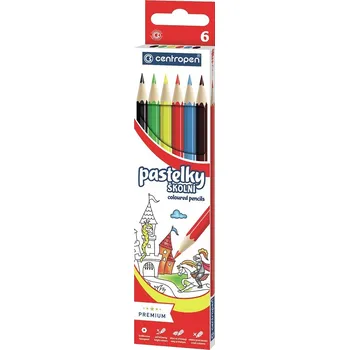 Kresba Pastelky Centropen, 6 kusů